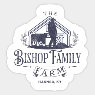 PERSONALIZED FAMILY FARM CLASSIC Vintage design - Show your love for your farm family with this stylish design Sticker